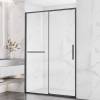 Душевая дверь Vincea Slim Soft VDS-1SS110CLGM 1100, вороненая сталь, стекло прозрачное