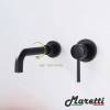 Смеситель для раковины Maretti Eleganza Black ENB32RF13 встраиваемый, черный фото 4
