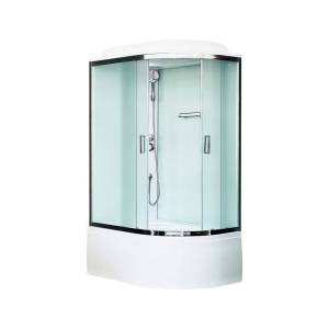 Душевая кабина Royal Bath BK RB8120BK5-WC-CH-L с высоким поддоном, с сиденьем