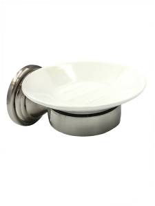 Мыльница Bath Plus Bronx nickel BX-65708 хром