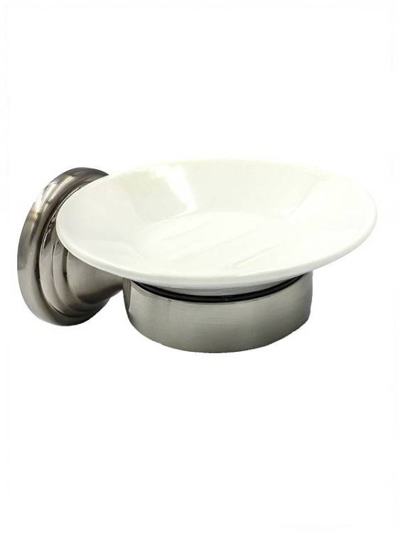 Мыльница Bath Plus Bronx nickel BX-65708 хром