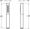 Душевая лейка Jacob Delafon Shift Square E14788-CP фото 8