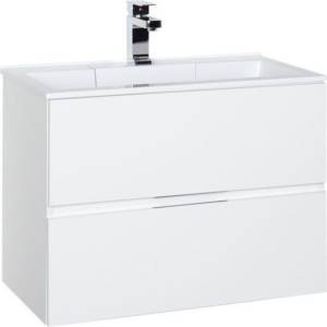 Тумба с раковиной Aquanet Алвита 70 212680 белый, 531x700x450