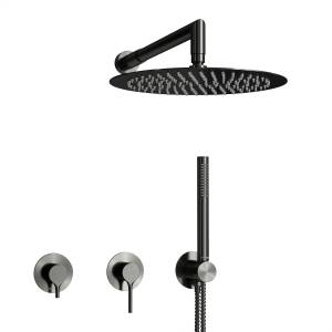 Душевой комплект Wasserkraft Rhein (Рейн) 9951.99DVR2.019.116.444.010.137GR графит