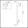 Настенный светодиодный светильник Odeon Light Satellite 3902/5WB фото 2