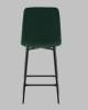 Стул полубарный Stool Group Одди AV 406N-Cdf-08(PP) темно-зеленый, велюр фото 5