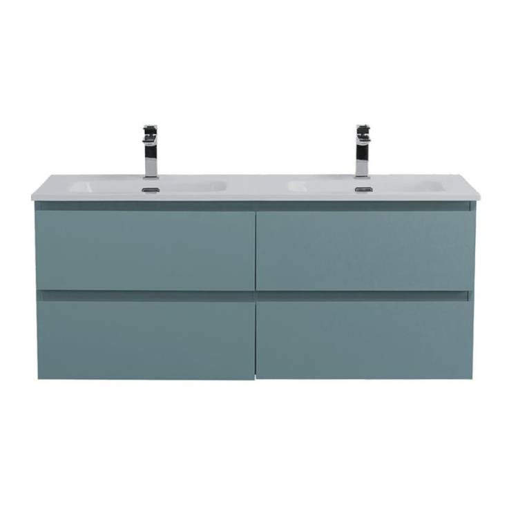 Тумба под раковину BelBagno KRAFT-1200-4C-SO-AO Голубой матовый, 120x45.5x50