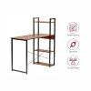 Стол письменный Bradex Home Frame FR 0692 дерево лофт, чёрный 100x45x110 фото 11