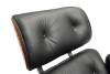 Комплект кресло и оттоманка Bradex Home Eames Lounge Chair FR 0016-17 черные фото 3