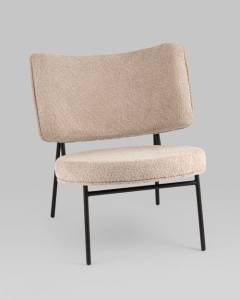 Кресло Stool Group District Lounge LV-101-S112-01 букле капучино