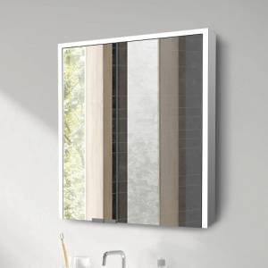 Зеркальный шкаф Esbano ES-5006NS для ванной с LED подсветкой, 60x70