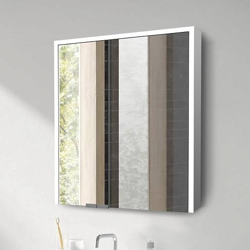 Зеркальный шкаф Esbano ES-5006NS для ванной с LED подсветкой, 60x70