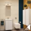 Мебель для ванной Velvex Klaufs 50.2D белая, шатанэ, подвесная