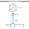 Бочонок резьбовой VALTEC 1/2 х 200 мм наружная резьба, никелированная латунь фото 2