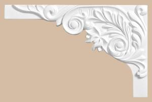 Декоративный элемент DECOMASTER 66203L 1.6x28x18