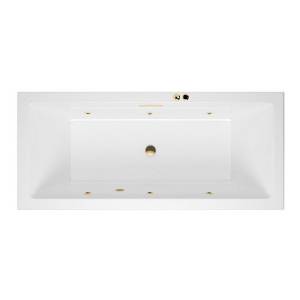 Акриловая ванна Excellent Heaven Slim 180x80 "SOFT" (золото)