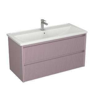 Тумба с раковиной Veneciana Alterno 100 510029 пудровый матовый