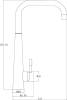 Смеситель для кухни ZorG Steel Hammer SH 5183 INOX фото 2