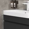 Тумба с раковиной Equil Eltoro 70 напольная, черный софт фото 8