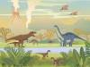 Фреска Ortograf Little friends 35082 Мир динозавров Флок FLK