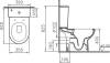 Унитаз-компакт VitrA S50 9797B003-7204 с микролифтом фото 4