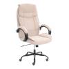 Кресло компьютерное Tetchair Oreon metalBL 25041 бежевый, велюр