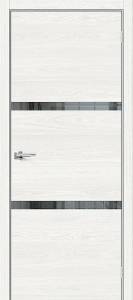 Межкомнатная дверь Bravo 153-1056 Браво-2.55 White Skyline 200x70