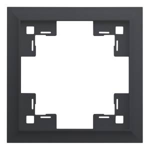 Одноместная рамка Rikett Classic 35910 MB черный сатин