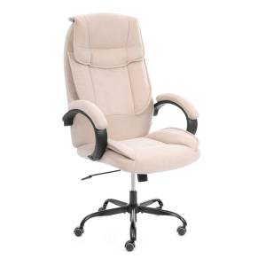 Кресло компьютерное Tetchair Oreon metalBL 25041 бежевый, велюр
