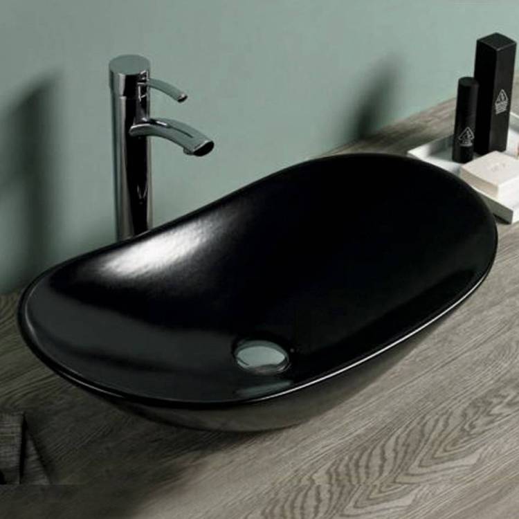 Раковина Melana 7811AMB-805 MLN-7811AMB 62 см, черная матовая