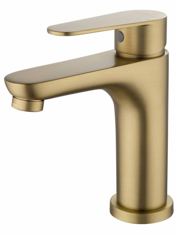 Смеситель для раковины Wonzon & Woghand WW-A40202-BG брашированное золото