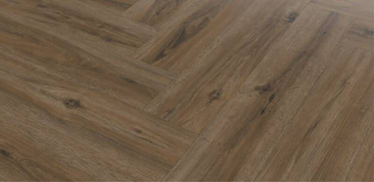 SPC Ламинат Falquon The Floor Herringbone 6/33 P1006 Jackson Oak 740x148
