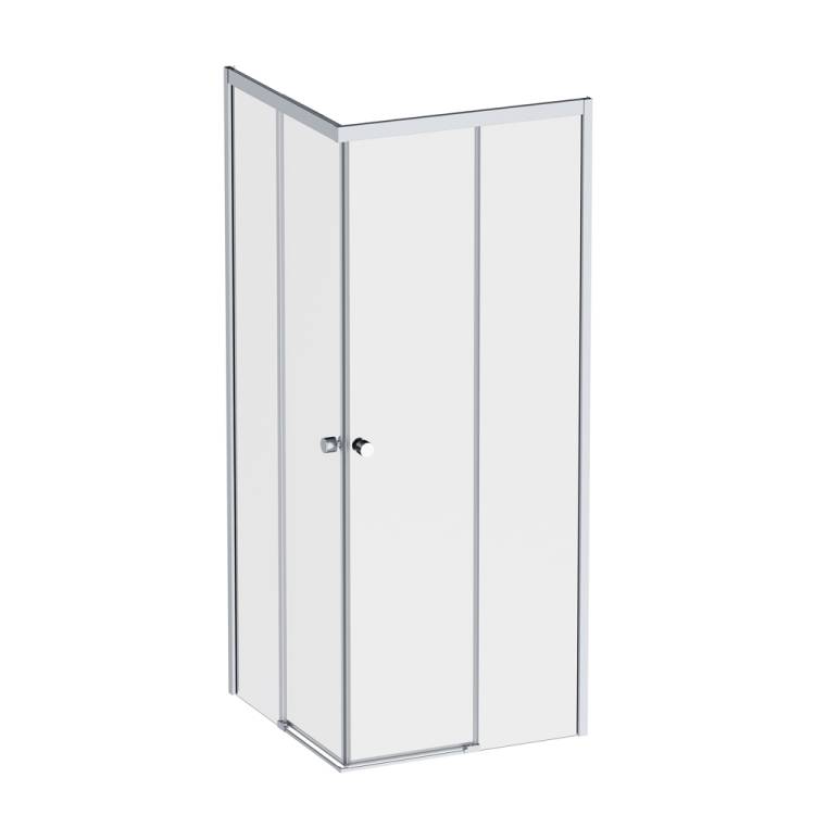 Душевой уголок Am.Pm X-Joy W94G-403-8080-MT1K профиль хром матовый, стекло прозрачное, 80x80x190