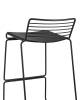 Набор из 4 полубарных стульев Stool Group Danny DN-S26 BL/BL X4 черный фото 5