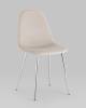 Стул Stool Group Валенсия SN OS-001L-V HLR-2 DUAL бежевый хромированные ножки, велюр фото 2