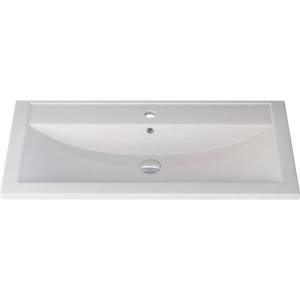 Раковина Uperwood Foster Quartz 291030040 90 см, жасмин, белая матовая