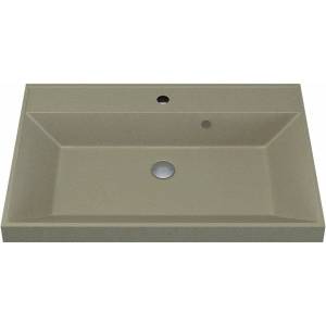 Раковина Uperwood Classic Quartz 291030018 70 см, десерт, бежевая матовая