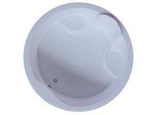 Акриловая ванна Aquatek Аура AUR180-0000033 180x180 вклеенный каркас