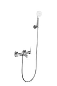 Смеситель для ванны Boheme Eterna 173-NB Nickel Brush