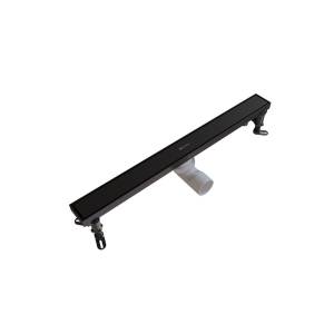 Душевой трап Knotlor Земля SDRW0600BL матовый черный, 60 см