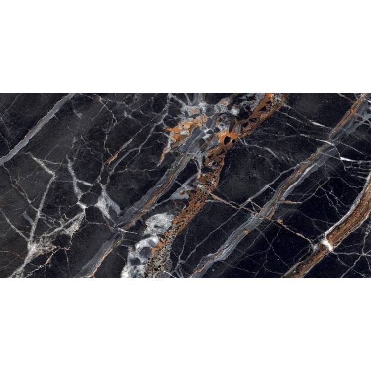 Керамогранит LV Granito Artemis Black High Glossy 60x120