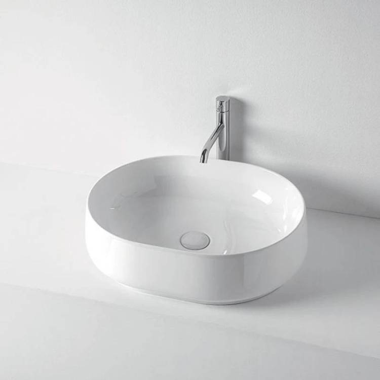 Раковина Kerasan F10 460501 накладная, 55 см