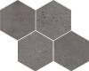Мозаика Vives Tokio Mosaico Bangkok Basalto 35x28