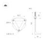 Наземный низкий светильник Arlight Lgd Fresnel Boll 45539 фото 6