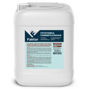 Грунтовка универсальная акриловая Faktor канистра 5 кг