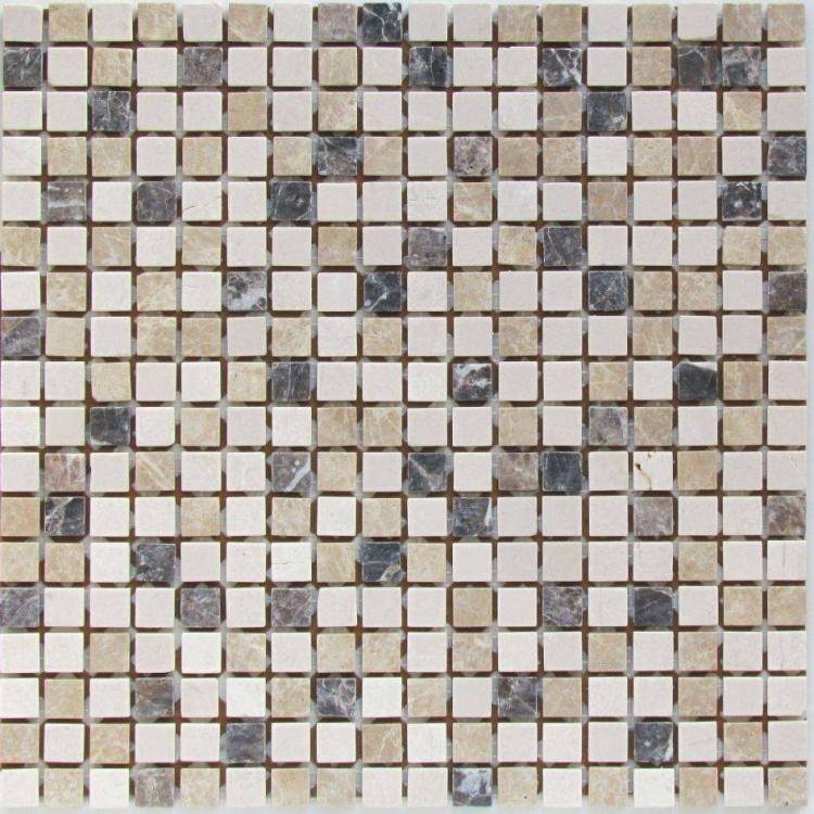 Мозаика Bonaparte Turin-15 slim Matt (1.5x1.5) 30.5x30.5