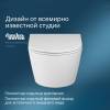 Унитаз подвесной Am.Pm Func C8F1701MWSC 54 см FlashClean с сиденьем микролифт, белый матовый фото 14