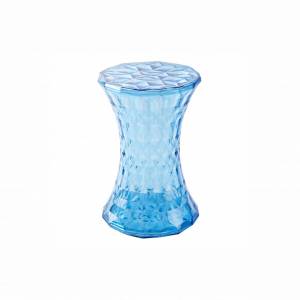 Стул-пуф Bradex Home Stone FR 0823, прозрачный синий