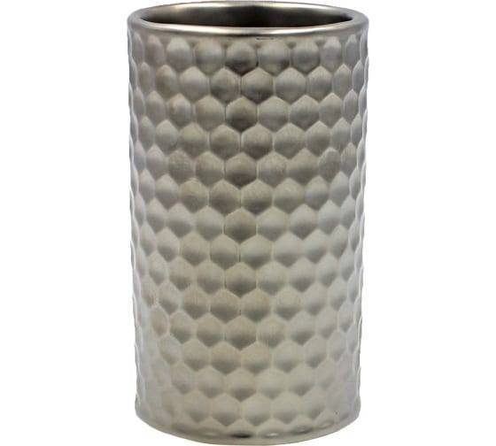 Стакан для зубных щёток Bath Plus Ferro W-CE1952AA-TB серый