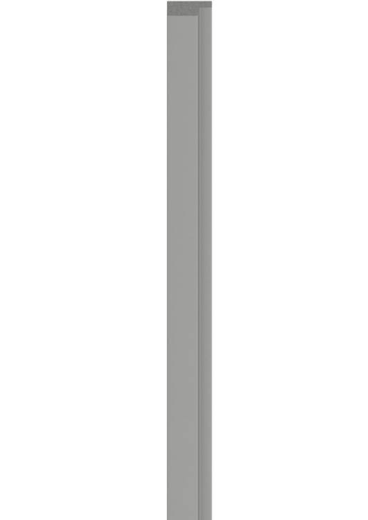 Планка левая Vox Linerio M-Line Grey 265x4.2x1.2